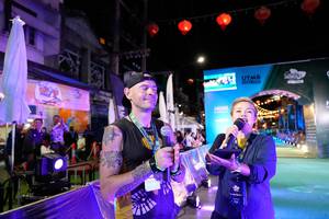 BIB: 100
                            <button type="button" onclick="openModal(21897288)" class="btn btn-primary btn-sm float-right btn-popup" data-toggle="modal" data-target=".modal-high-quality">
                        <i class="fas fa-shopping-cart"></i> Add to Cart
                    </button>
                                            <button type="button" onclick="isThisMe(21897288, true)" class="btn btn-success btn-sm float-right btn-popup btn-isme hidden" data-toggle="tooltip" data-placement="bottom" title="นี่คือรูปของคุณใช่ไหม คลิกที่นี่เพื่อเอาเข้าอัลบั้ม">
                        <i class="fas fa-plus"></i> Add to album
                    </button>
                    <button type="button" onclick="isThisMe(21897288, false)" class="btn btn-warning btn-sm float-right btn-popup btn-isnotme hidden">
                        <i class="fas fa-ban"></i> Remove from album
                    </button>